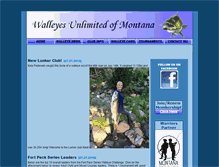 Tablet Screenshot of montanawalleyesunlimited.net